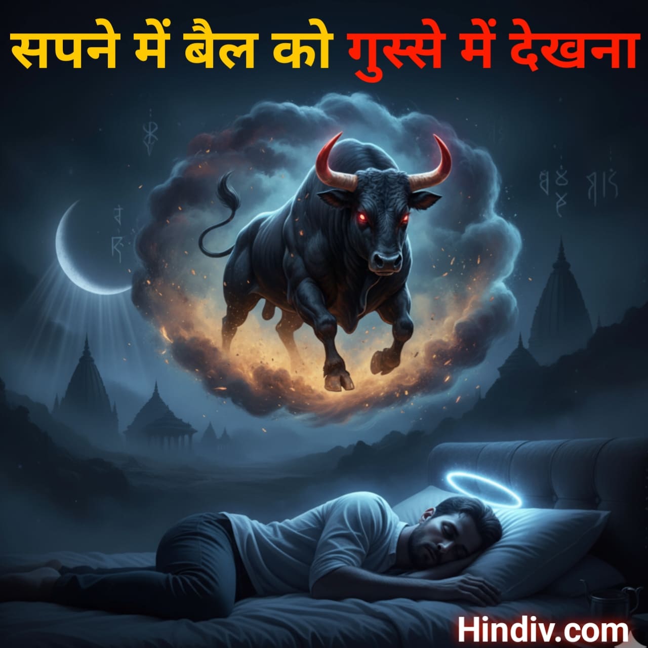 सपने में बैल को गुस्से में देखना