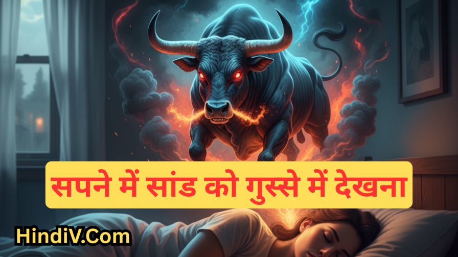 सपने में सांड को गुस्से में देखना