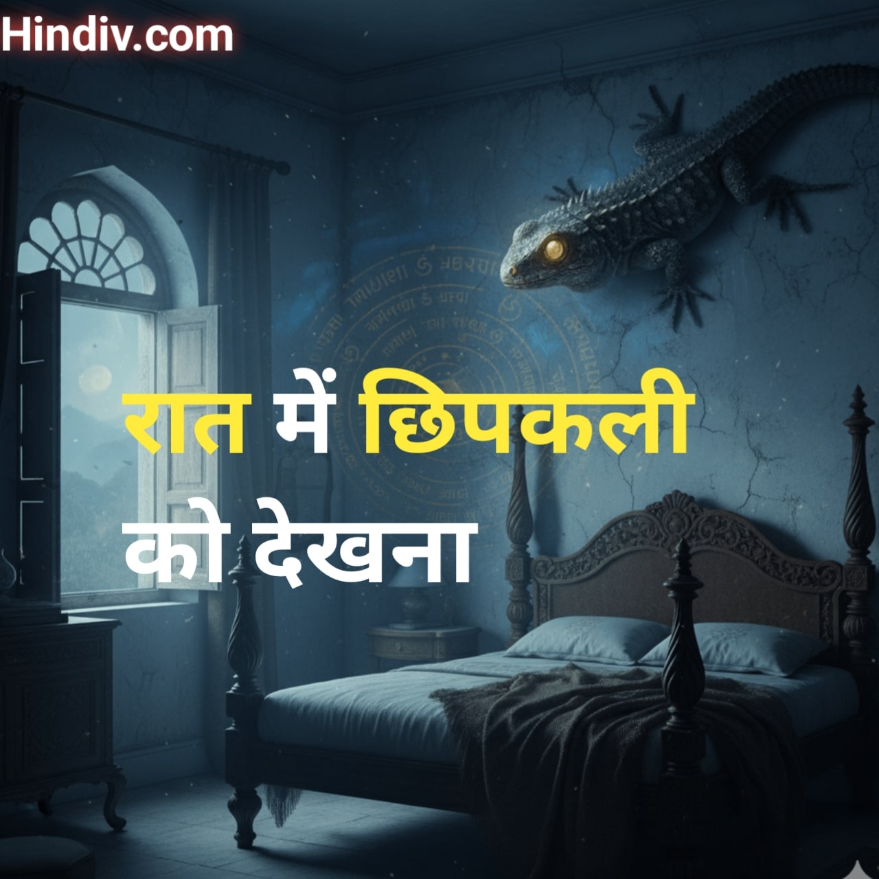 रात में छिपकली देखने का मतलब