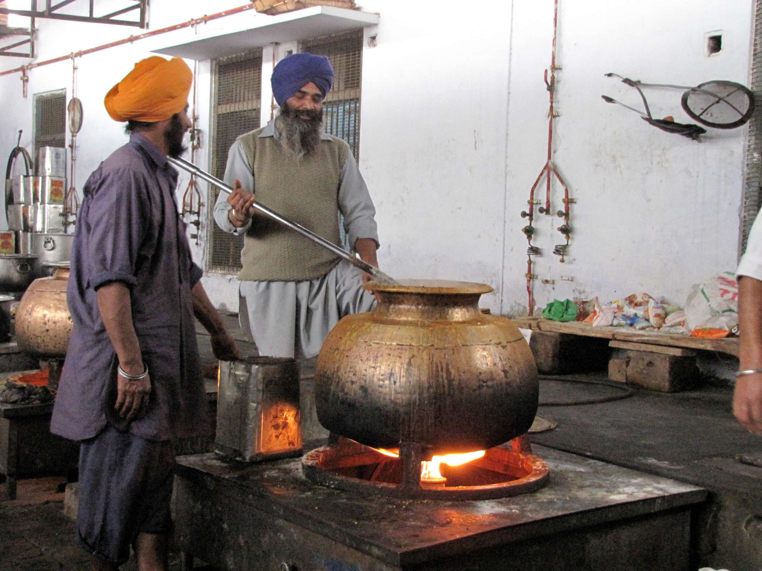 Food cooking in dream