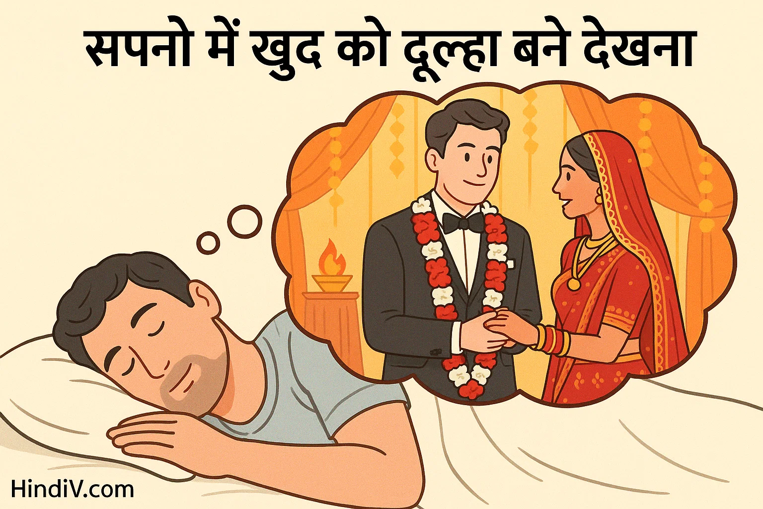 सपने में खुद को दूल्हा बने देखना