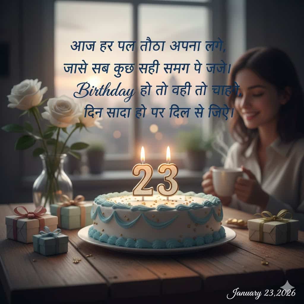 A birthday shayari for bhabhi ji and celebration
