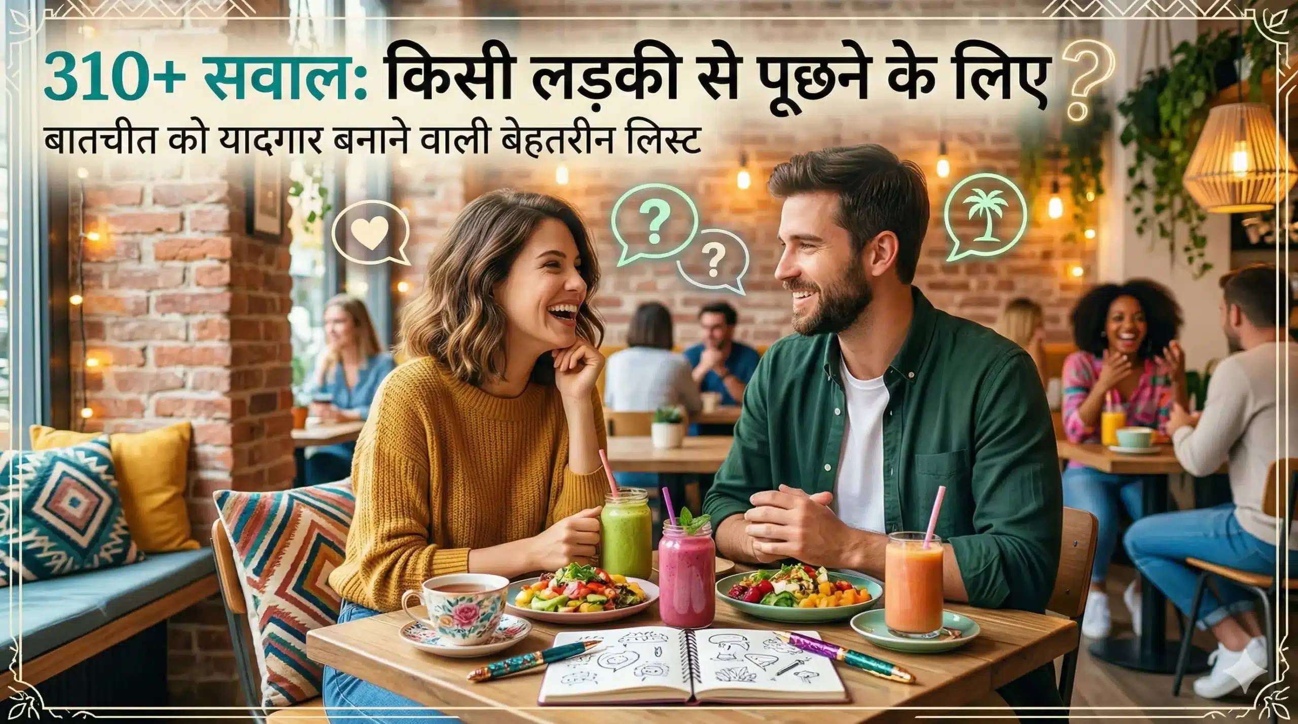 किसी भी लड़की से पूछने के लिए 310+ बेहतरीन सवाल: बातचीत को यादगार बनाने वाली लिस्ट